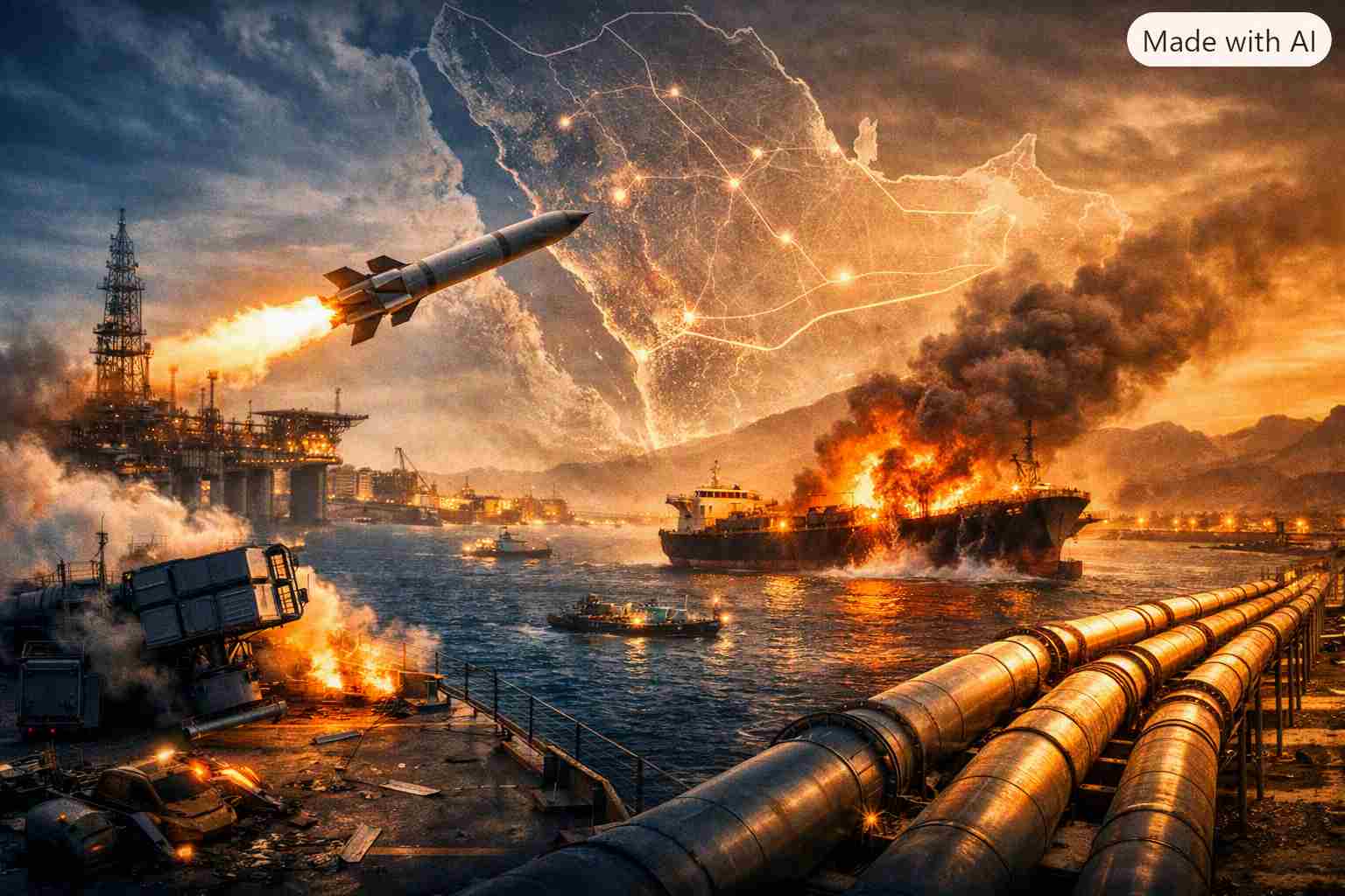 A Missile Claim in the Red Sea Shows How Energy Routes Have Become Weapons of War