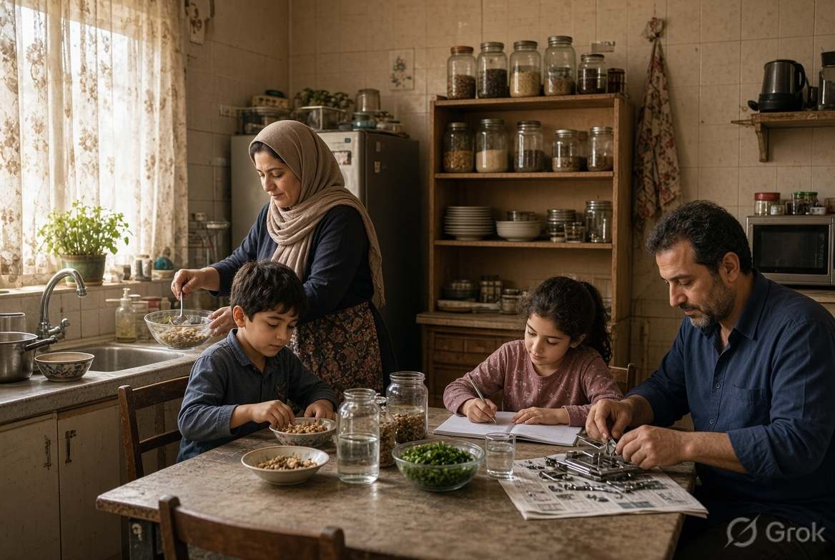 Iran’s Survival Economy: How Ordinary Families Are Reinventing Daily Life to Weather an Economic Storm