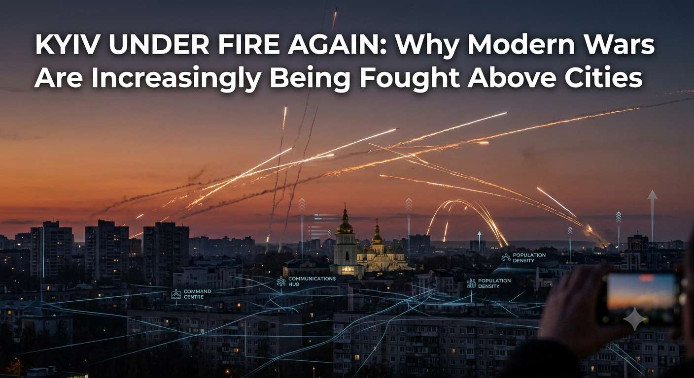 Kyiv Under Fire Again: Why Modern Wars Are Increasingly Being Fought Above Cities